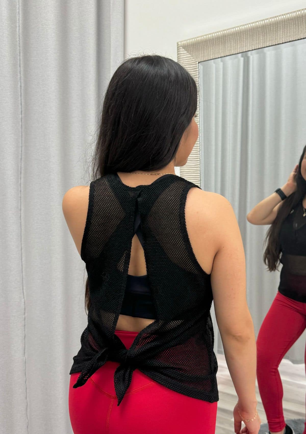 Fishnet Flex Tank Top