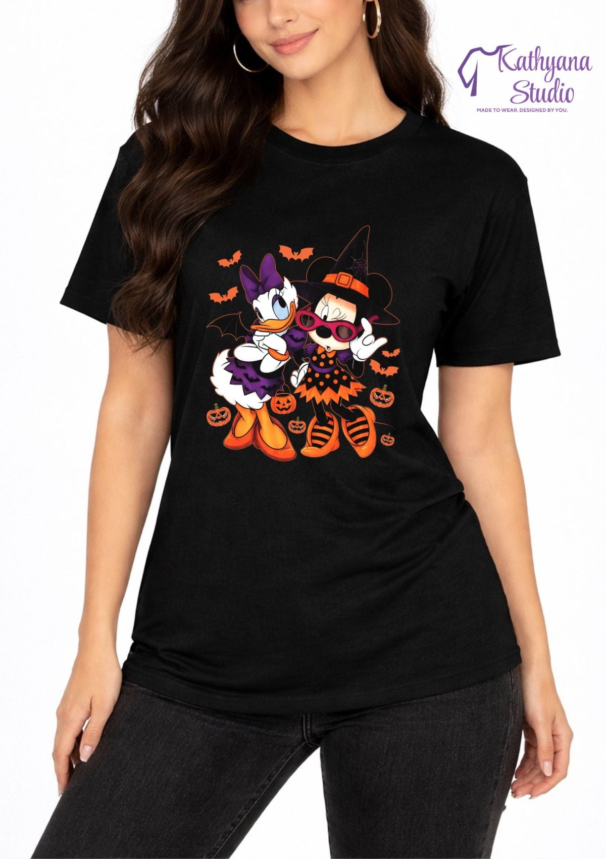 Daisy and Minnie Halloween Tee