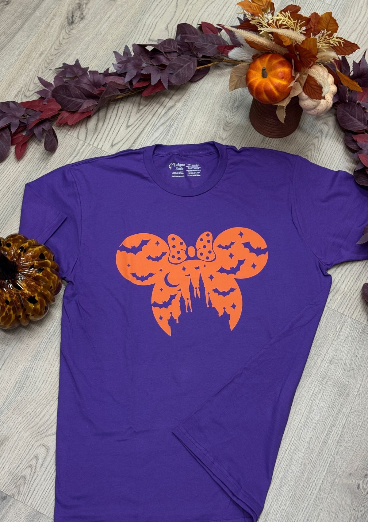 Minnie Halloween Ears Tee