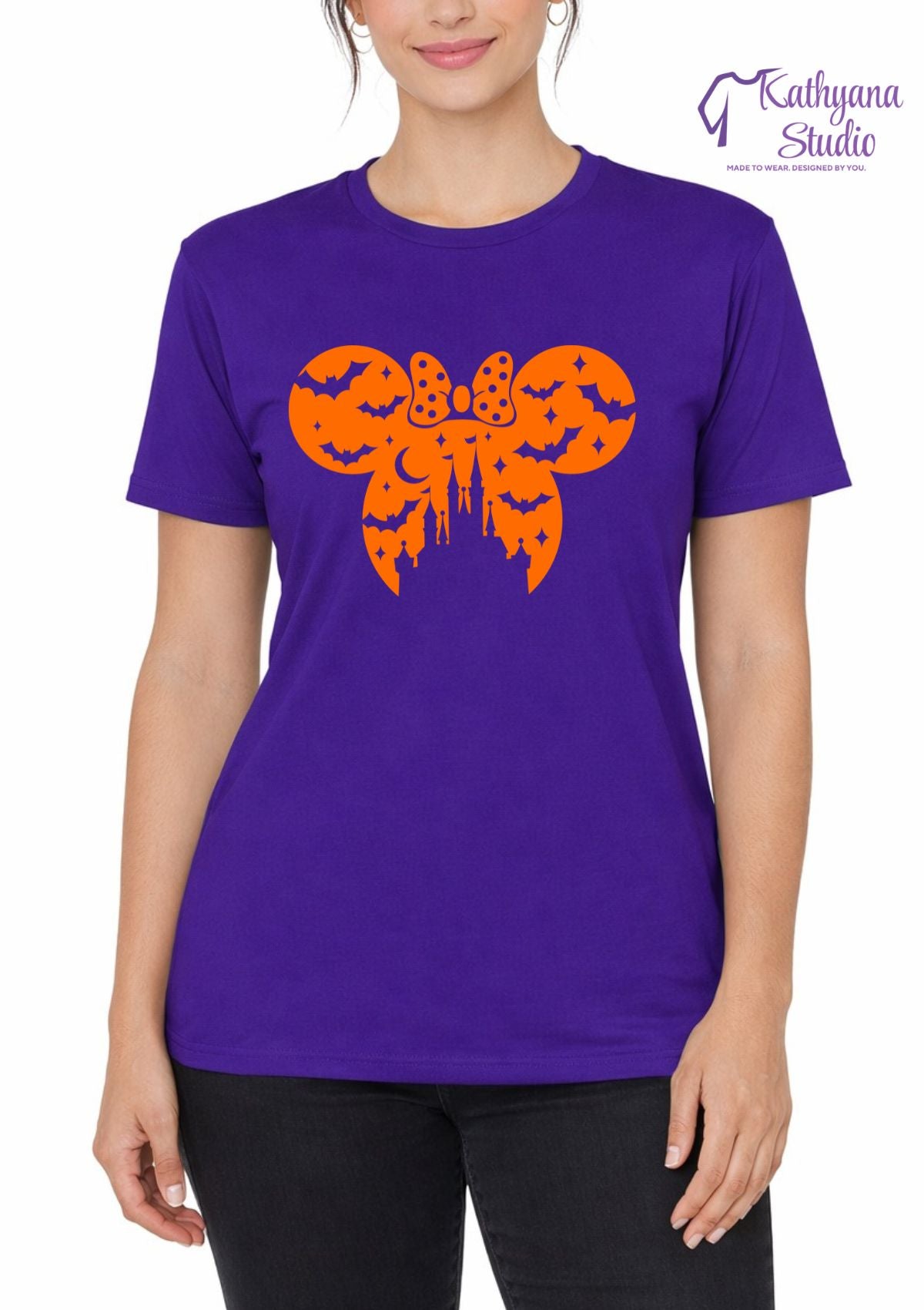 Minnie Halloween Ears Tee